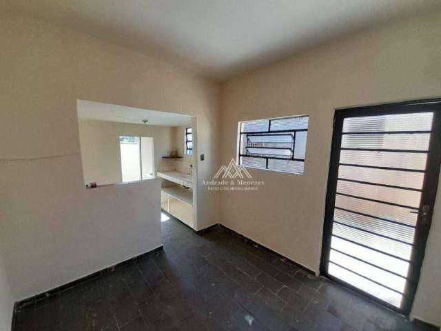 Casa com 1 dormitório para alugar, 35 m² por R$ 650,00/mês - Campos Elíseos - Ribeirão Preto/SP