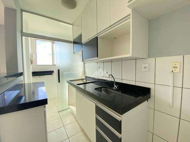 Apartamento com 2 dormitórios, 53 m² - venda por R$ 210.000,00 ou aluguel por R$ 1.631,94/mês - Jardim Guaporé - Ribeirão Preto/SP