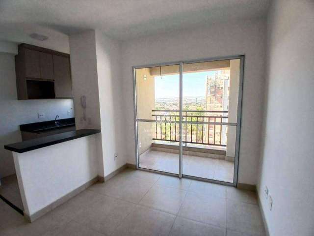 Apartamento com 1 dormitório para alugar, 40 m² por R$ 1.960,00/mês - Ribeirânia - Ribeirão Preto/SP