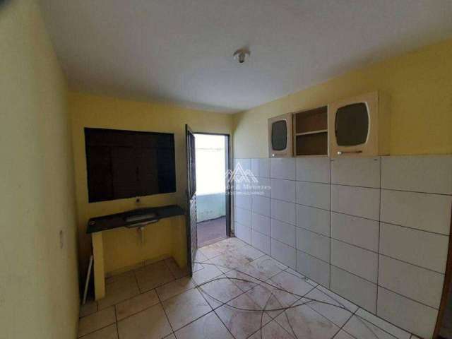 Casa com 1 dormitório para alugar, 35 m² por R$ 550,00/mês - Parque Ribeirão Preto - Ribeirão Preto/SP