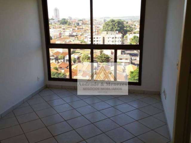 Apartamento com 1 dormitório para alugar, 37 m²  - Presidente Médici - Ribeirão Preto/SP