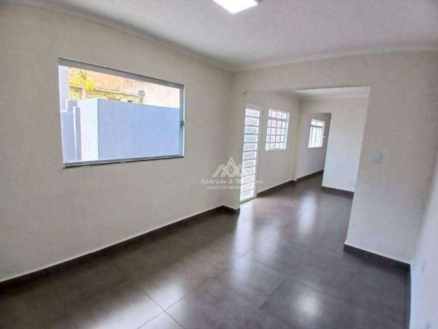 Casa com 2 dormitórios para alugar, 118 m² por R$ 1.517,88/mês - Jardim Anhangüera - Ribeirão Preto/SP