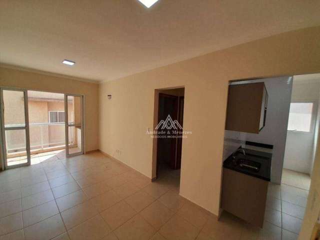 Apartamento com 1 dormitório para alugar, 45 m² por R$ 1.600/mês - Nova Aliança - Ribeirão Preto/SP