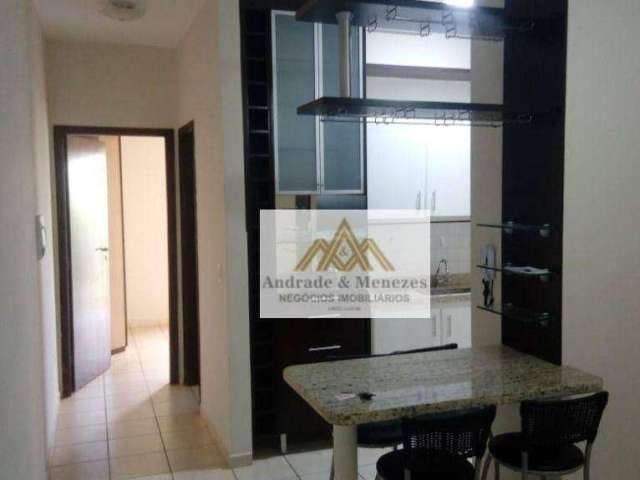 Apartamento com 1 dormitório para alugar, 41 m² por R$ 1.566,13/mês - Jardim Nova Aliança - Ribeirão Preto/SP