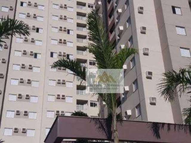 Apartamento com 2 dormitórios para alugar, 56 m² por R$ 2.959,09/mês - Ribeirânia - Ribeirão Preto/SP