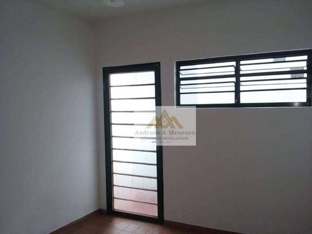 Casa com 1 dormitório para alugar, 51 m² - Vila Amélia - Ribeirão Preto/SP