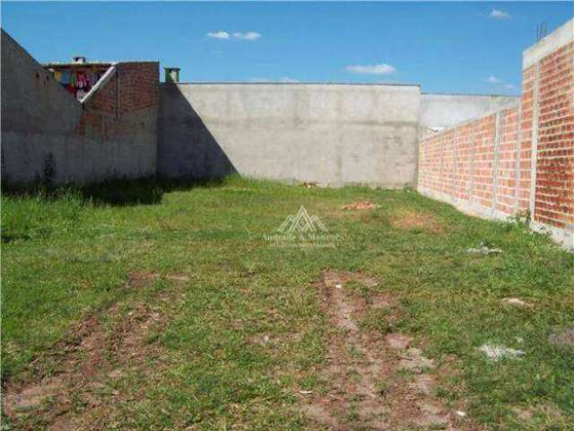 Terreno à venda, 300 m² por R$ 190.000,00 - Jardim Piratininga - Ribeirão Preto/SP