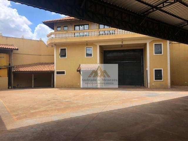 Galpão para alugar, 536 m² por R$ 14.364,88/mês - Recreio Anhangüera - Ribeirão Preto/SP