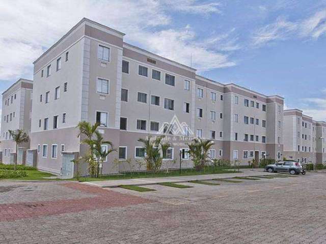 Apartamento com 2 dormitórios à venda, 45 m² por R$ 139.000,00 - Parque dos Lagos - Ribeirão Preto/SP