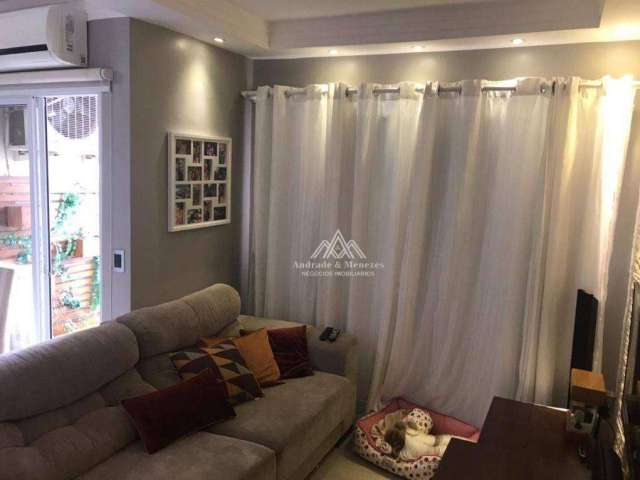 Apartamento com 2 dormitórios à venda, 60 m² por R$ 375.000,00 - Vila Tibério - Ribeirão Preto/SP