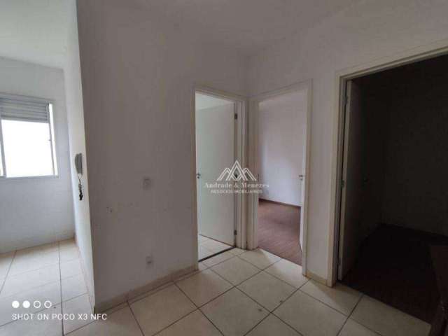 Apartamento com 2 dormitórios à venda, 43 m² por R$ 170.000 - Jardim Heitor Rigon - Ribeirão Preto/SP