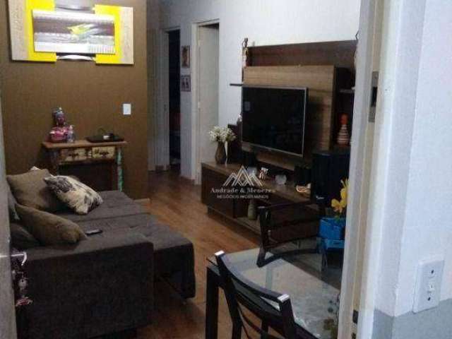 Apartamento com 2 dormitórios à venda, 48 m² por R$ 150.000,00 - Geraldo Correia de Carvalho - Ribeirão Preto/SP