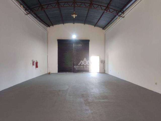 Salão para alugar, 200 m² por R$ 3.500/mês - Jardim Anhangüera - Ribeirão Preto/SP