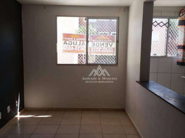 Apartamento com 2 dormitórios à venda, 46 m² por R$ 160.000,00 - Ipiranga - Ribeirão Preto/SP