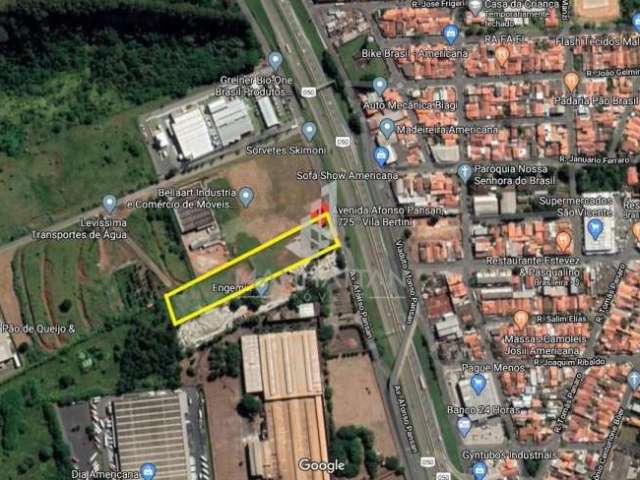 Terreno comercial à venda na Avenida Affonso Pansan, 1725, Vila Bertini, Americana por R$ 6.852.600