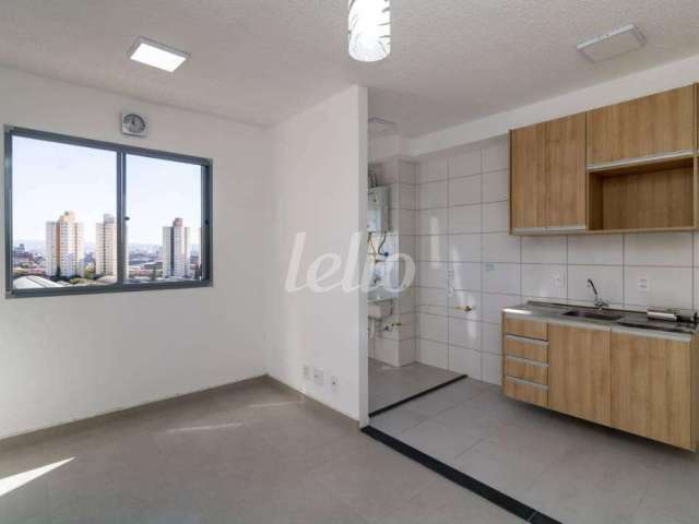 Apartamento com 1 quarto para alugar na Rua Frei Gaspar, --, Mooca, São Paulo, 30 m2 por R$ 1.850