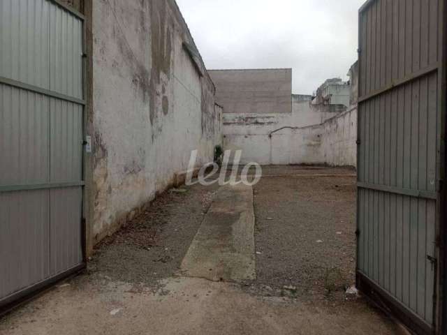 Terreno comercial para alugar na Rua Tobias Barreto, --, Mooca, São Paulo, 200 m2 por R$ 3.000