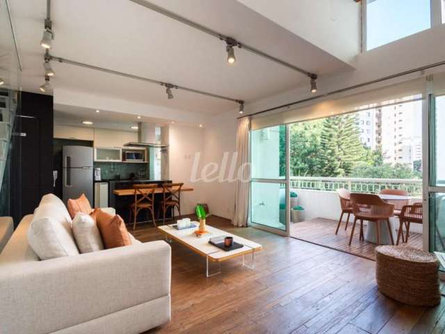 Apartamento com 1 quarto para alugar na Rua Diogo Jácome, --, Vila Nova Conceição, São Paulo, 74 m2 por R$ 11.000