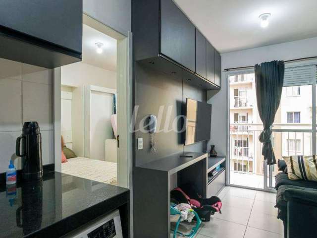 Apartamento com 1 quarto à venda na Praça Alberto Lion, 270, Cambuci, São Paulo, 28 m2 por R$ 255.000