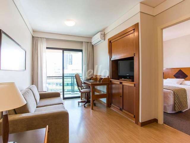 Flat com 1 quarto à venda na Rua Guararapes, 1911, Brooklin, São Paulo, 40 m2 por R$ 362.000