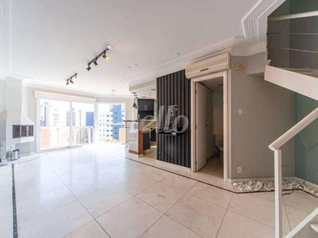 Cobertura com 1 quarto para alugar na Rua das Pitangueiras, --, Jardim, Santo André, 128 m2 por R$ 4.750