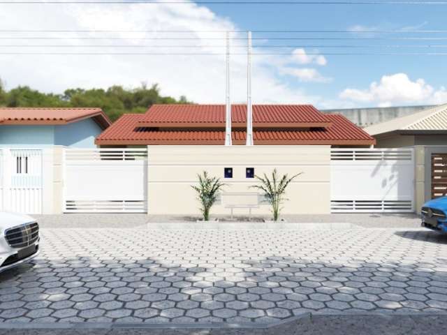 Casa nova a venda em itanhaém com piscina- lançamento .