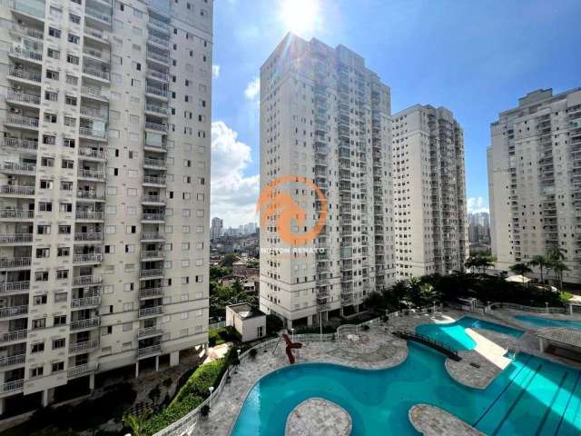 Apartamento á venda no Acquaplay com 03 dormitórios no Marapé em Santos-SP