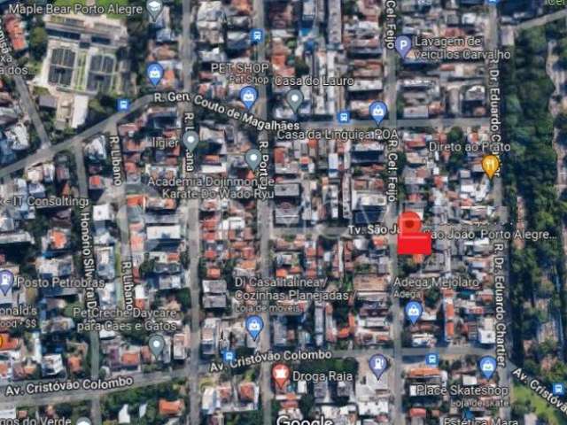 Terreno à venda na Coronel Feijo, 794, Higienópolis, Porto Alegre, 540 m2 por R$ 1.500.000