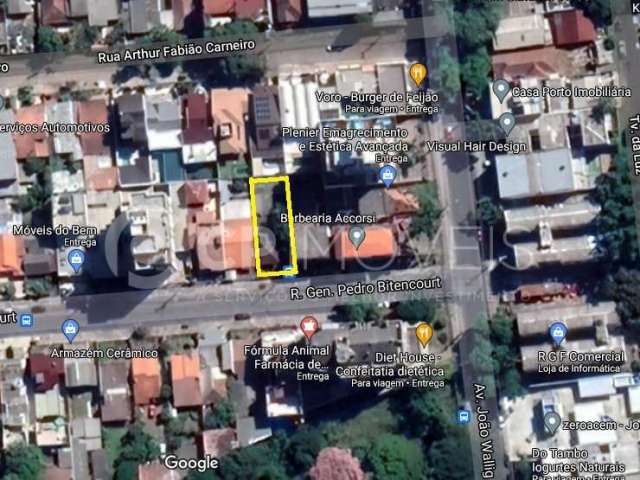 Terreno à venda na Rua General Pedro Bittencourt, 55, Passo da Areia, Porto Alegre, 300 m2 por R$ 950.000