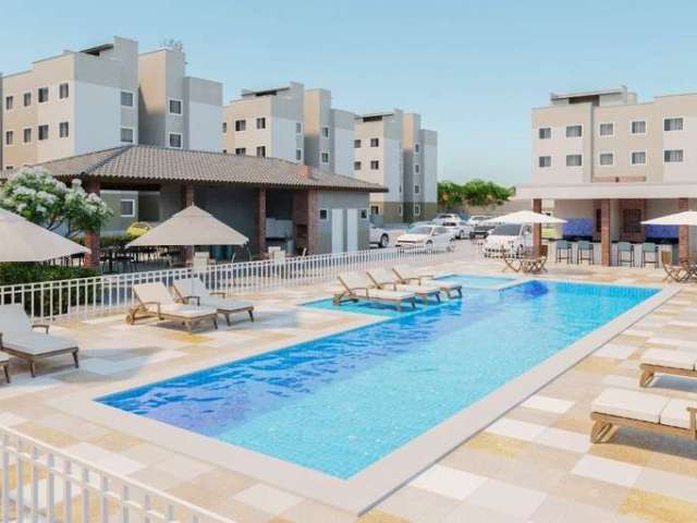 Apartamento com 2 quartos à venda na Antonio Baia, 648, Vila Caze, Caucaia, 41 m2 por R$ 192.462