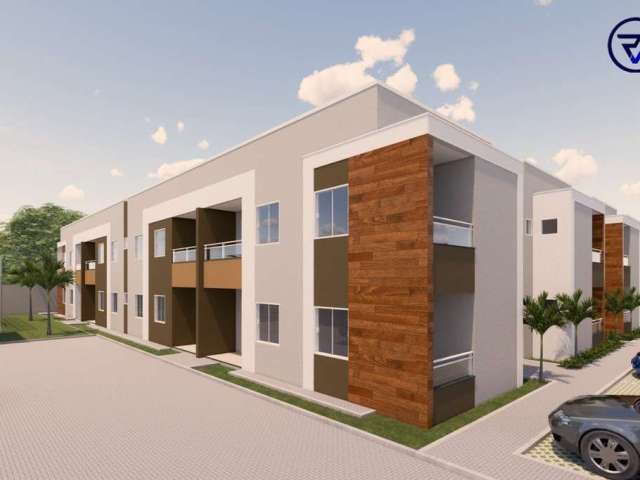 Apartamento com 2 quartos à venda na Cel. Corrêa, 4000, Palmirim, Caucaia, 56 m2 por R$ 200.000