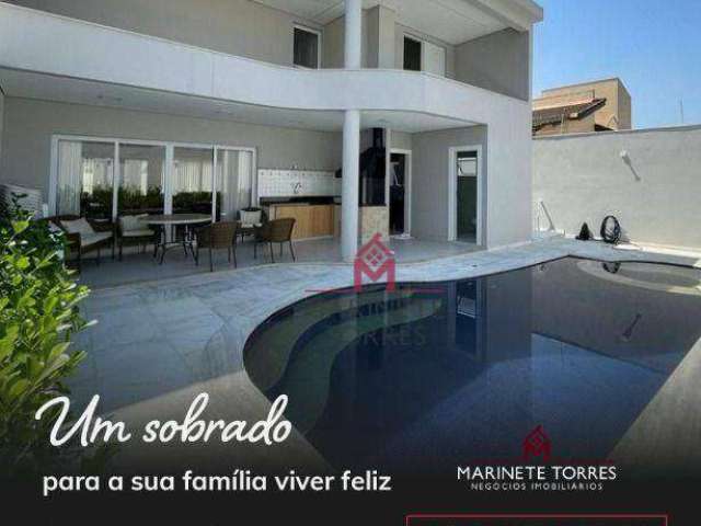 Sobrado com 3 dormitórios à venda, 430 m² por R$ 3.200.000,00 - Parque dos Pássaros - São Bernardo do Campo/SP