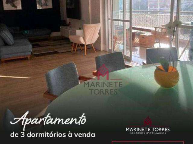 Apartamento com 3 dormitórios à venda, 155 m² por R$ 1.850.000,00 - Centro - São Bernardo do Campo/SP