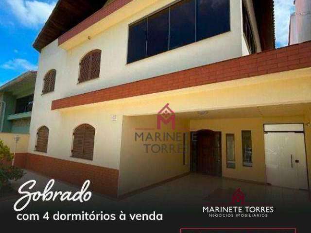 Sobrado com 4 dormitórios à venda, 450 m² por R$ 1.700.000,00 - Parque dos Pássaros - São Bernardo do Campo/SP