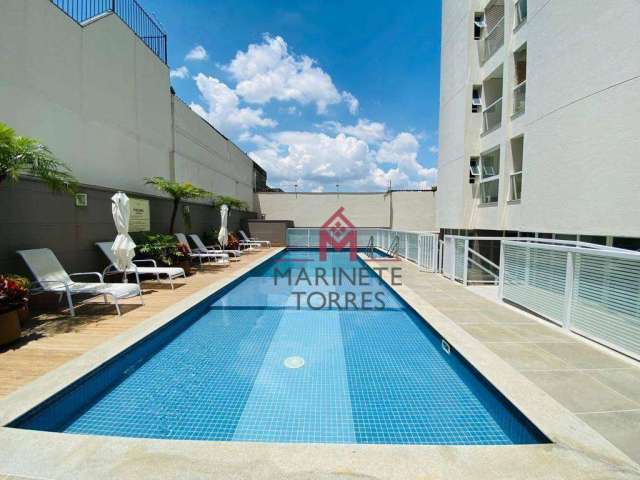 Apartamento com 3 dormitórios à venda, 88 m² por R$ 790.000,00 - Campestre - Santo André/SP