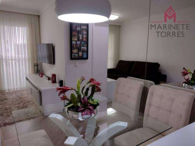 Apartamento com 2 dormitórios à venda, 55 m² por R$ 340.000,00 - Alves Dias - São Bernardo do Campo/SP