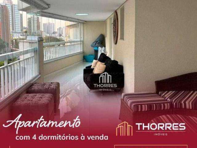 Apartamento com 4 dormitórios à venda, 204 m² por R$ 1.650.000,00 - Jardim Chácara Inglesa - São Bernardo do Campo/SP