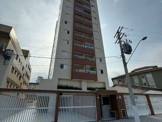 Apartamento NOVO de 2 dormitórios em prédio com piscina em Praia Grande SP.