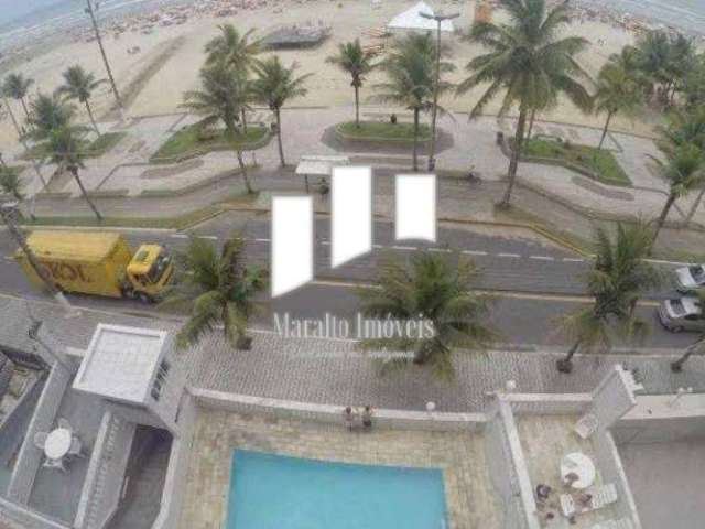 Apartamento de 2 dormitórios de frente para a praia em Praia Grande SP.