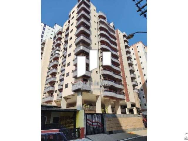 Apartamento 2 dormitórios com uma suíte e sacada, na Tupi em Praia Grande SP.