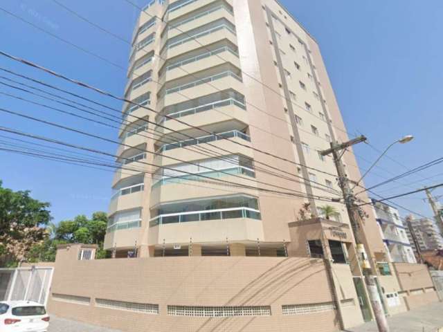 Apartamento com sacada gourmet na Ocian em Praia Grande.