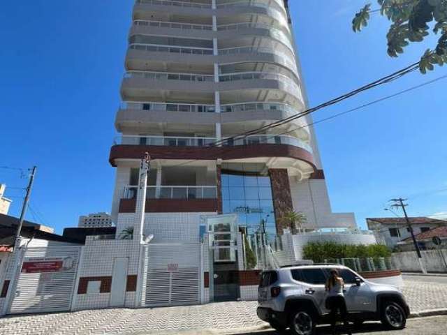 Apartamento de 2 dormitórios com vista lateral para o mar em Praia Grande SP