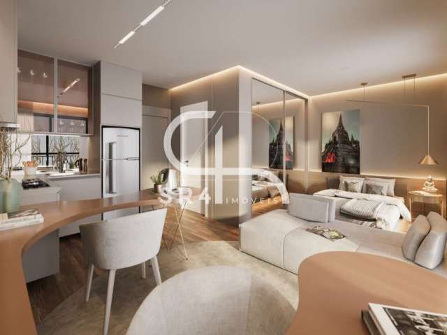 Apartamento com 1 quarto à venda na Rua Capitão Souza Franco, 336, Bigorrilho, Curitiba, 47 m2 por R$ 839.600