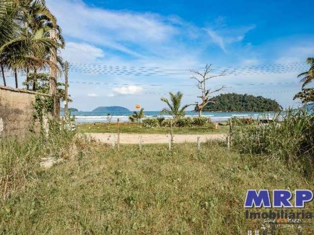 Terreno frente mar na Praia da Lagoinha em Ubatuba. Pronto para construir.