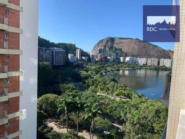 Apartamento com 2 dormitórios à venda, 87 m² por R$ 1.460.000,00 - Lagoa - Rio de Janeiro/RJ