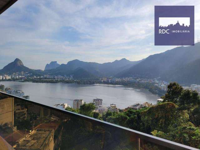 Apartamento com 4 dormitórios à venda, 260 m² por R$ 2.650.000,00 - Lagoa - Rio de Janeiro/RJ