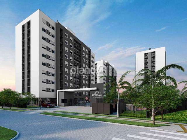 Apartamento Reserva do Arvoredo à venda, com 51,07m², 2 quartos - Reserva do Arvoredo - Gravataí / RS por R$ 264.164,29