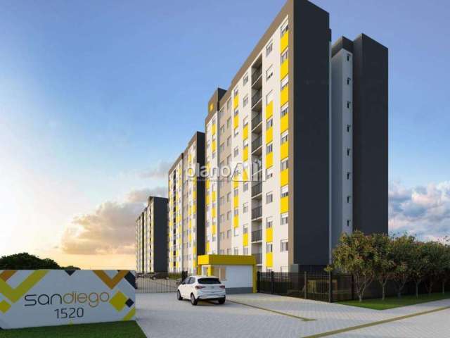 Apartamento Residencial San Diego à venda, com 49,69m², 2 quartos - São Vicente - Alphaville - Gravataí / RS por R$ 209.312,50