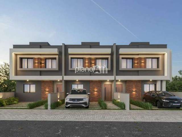 Casa à venda, com 60,14m², 2 quartos - Castelo Branco - Gravataí / RS por R$ 349.000,00