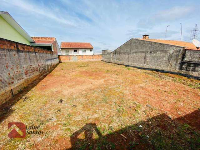 Terreno à venda, 200 m² por R$ 170.000,00 - Nova Trento - Campo Largo/PR